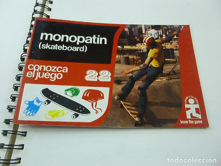 Coleccionismo deportivo: CONOZCA EL JUEGO - SKATEBOARD - F11 - Foto 1