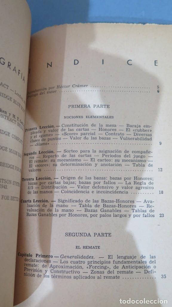 Coleccionismo deportivo: COMPENDIO DE BRIDGE. GABARRET - Foto 2