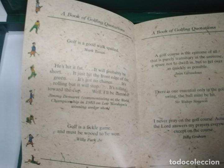 Coleccionismo deportivo: Caja regalo Golf Lovers - Foto 8