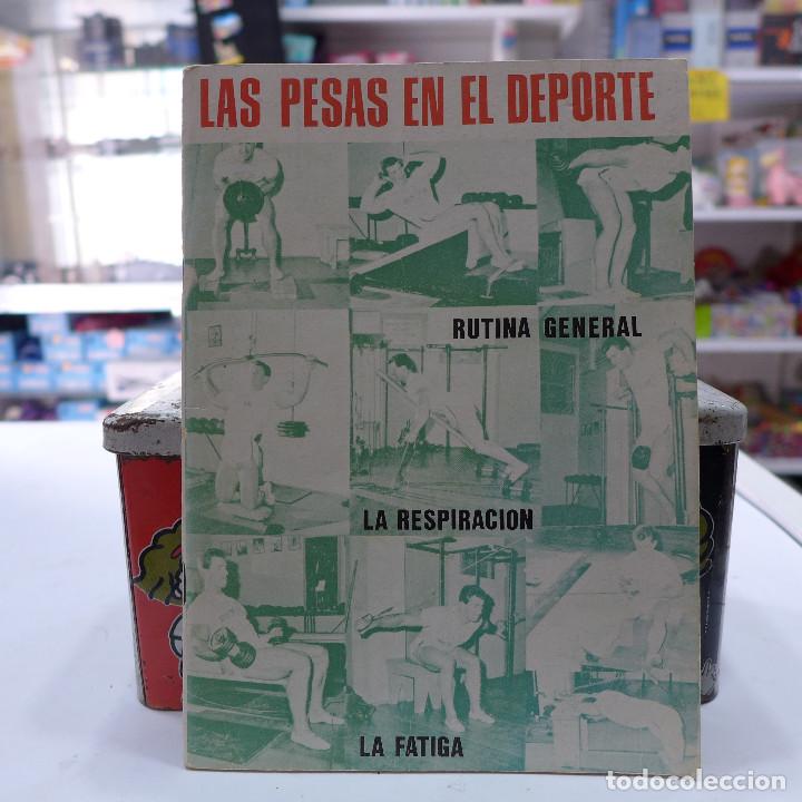 Coleccionismo deportivo: LAS PESAS EN EL DEPORTE - EDITORIAL ALAS - Foto 1