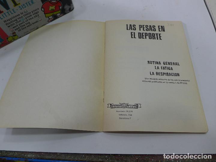 Coleccionismo deportivo: LAS PESAS EN EL DEPORTE - EDITORIAL ALAS - Foto 4