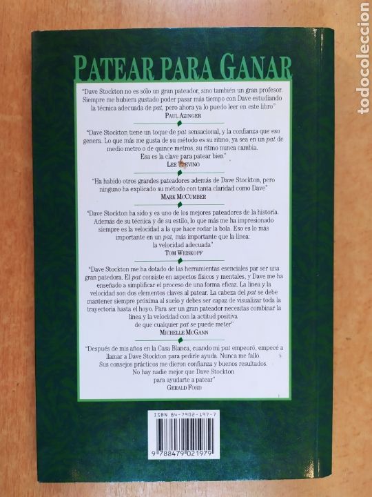 Coleccionismo deportivo: PATEAR PARA GANAR / DAVE STOCKTON / 2000. TUTOR - Foto 3
