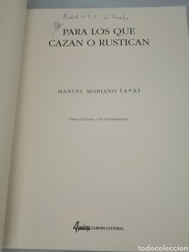 Coleccionismo deportivo: PARA LOS QUE CAZAN O RUSTICAN (OBRA EN ESTUCHE) - Foto 4