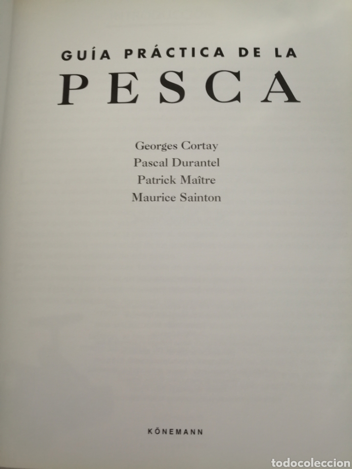 Coleccionismo deportivo: GU&Iacute;A PR&Aacute;CTICA DE LA PESCA (PRIMERA EDICI&Oacute;N) - Foto 3