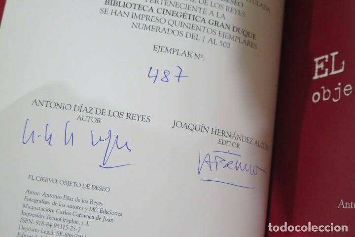 Coleccionismo deportivo: EL CIERVO. OBJETO DE DESEO. DIAZ DE LOS REYES - Foto 2