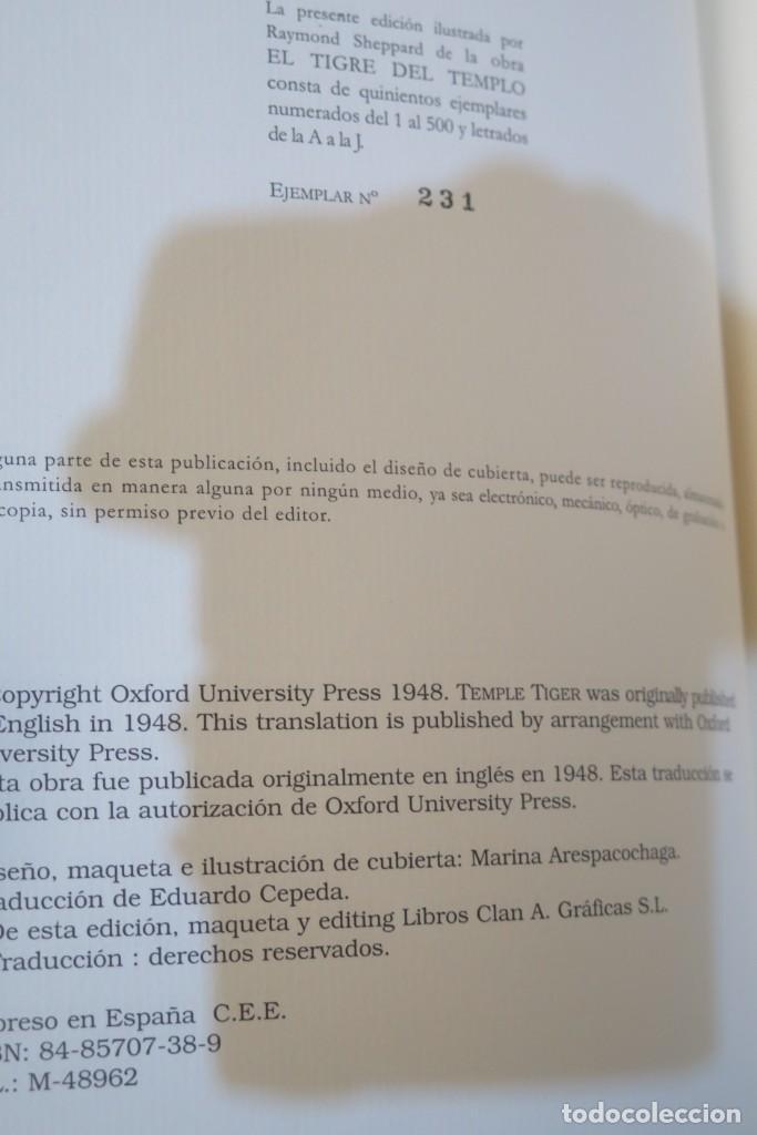 Coleccionismo deportivo: EL TIGRE DEL TEMPLO. CORBETT - Foto 2
