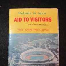 Coleccionismo deportivo: JUEGOS OLIMPICOS TOKIO 1964-GUIA ESPECIAL PARA LAS OLIMPIADAS-VER FOTOS-(K-3900)