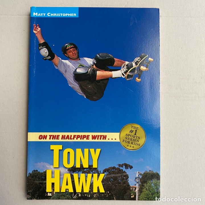 Coleccionismo deportivo: Libro On the halfpipe with tony hawk de Matt Christopher - Foto 1