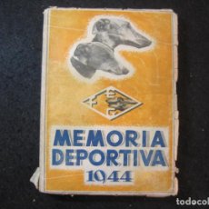 Coleccionismo deportivo: GALGOS-FEDERACION ESPAÑOLA GALGUERA-MEMORIA DEPORTIVA 1944-VER FOTOS-(K-4224)