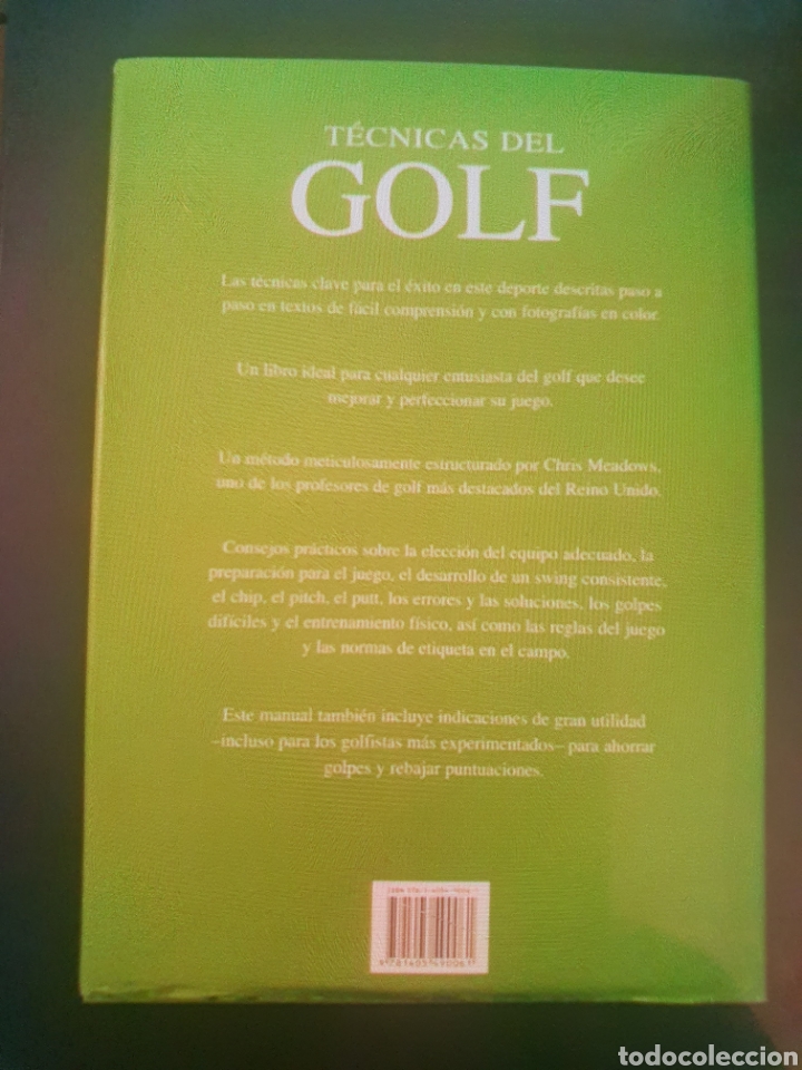 Coleccionismo deportivo: T&Eacute;CNICAS DE GOLF CHRIS MEADOWS PARRAGON - Foto 2