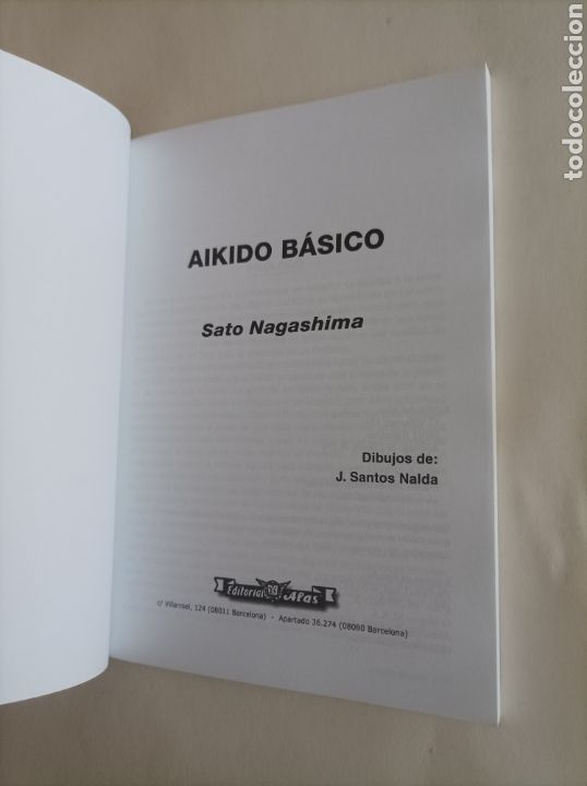 Coleccionismo deportivo: Aikido b&aacute;sicos / Sato Nagashima. - Foto 2