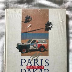Coleccionismo deportivo: 11º PARIS DAKAR BARCELONA - LIBRO OFICIAL TSO - (PLAZA & JANÉS, 1989), PRECINTADO. Lote 303293693