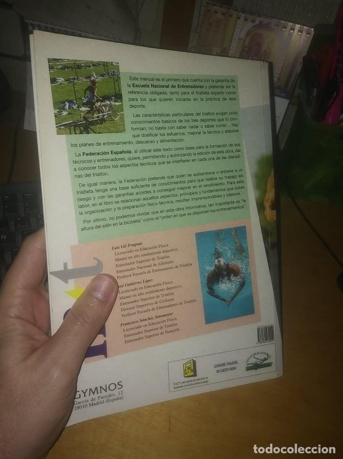 Coleccionismo deportivo: Libro: MANUAL T&Eacute;CNICO DE TRIATL&Oacute;N - Foto 10