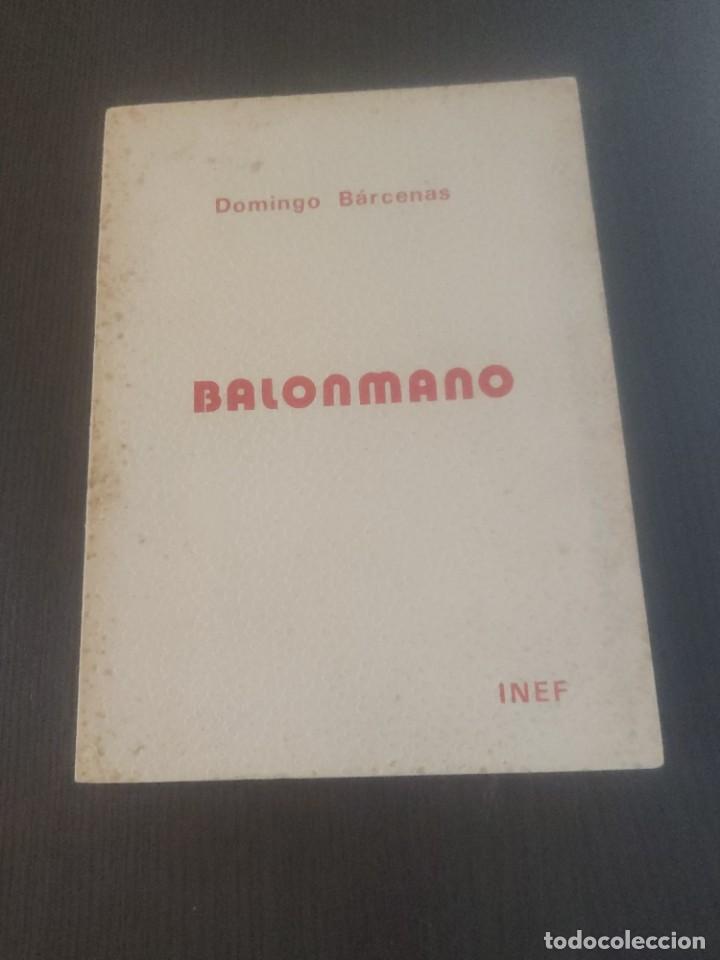 Coleccionismo deportivo: Balonmano. Domingo B&aacute;rcenas. - Foto 1
