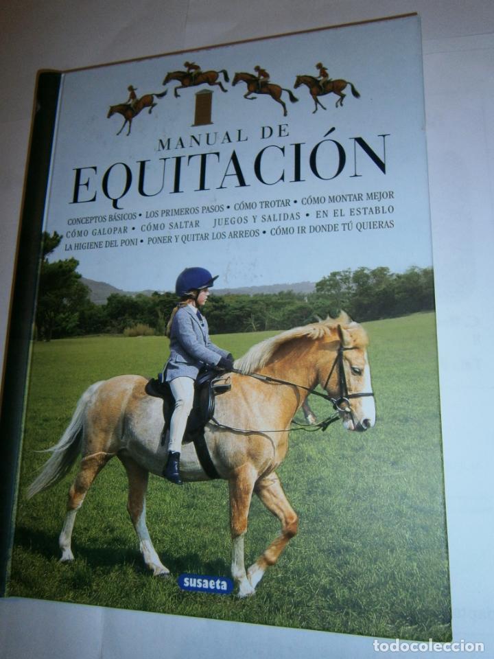 Coleccionismo deportivo: MANUAL DE EQUITACION - Foto 1