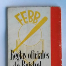 Coleccionismo deportivo: REGLAS OFICIALES DE BÉISBOL 1965. Lote 325139258
