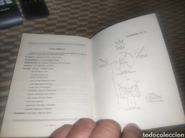 Coleccionismo deportivo: Reglamento Oficial de Juego. - Foto 10