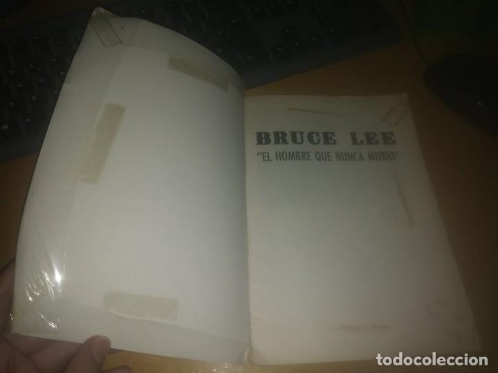 Coleccionismo deportivo: Libro: BRUCE LEE &rdquo;EL HOMBRE QUE NUNCA MURI&Oacute;&rdquo; - Foto 3