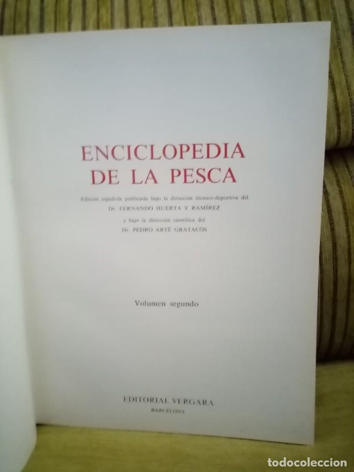 Coleccionismo deportivo: ENCICLOPEDIA DE LA PESCA - Foto 8