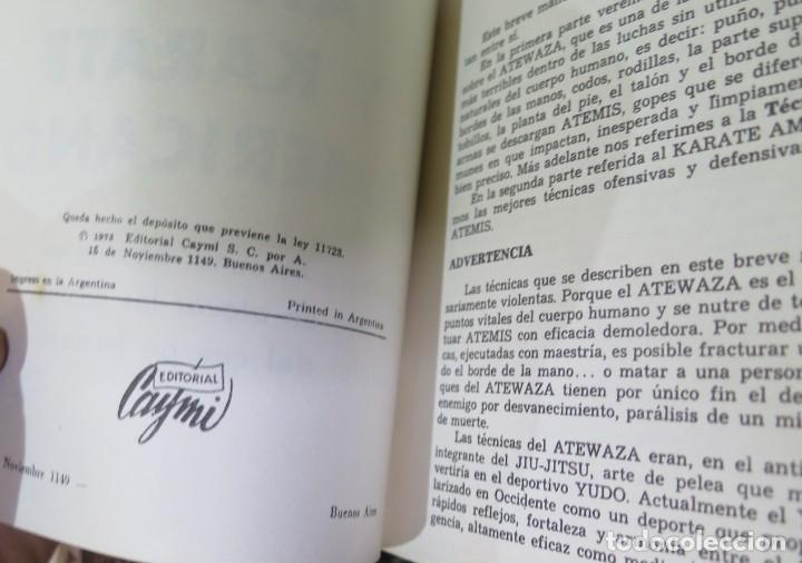 Coleccionismo deportivo: ATEMIS Y KARATE AMERICANO. CLARK BLAKE - Foto 3