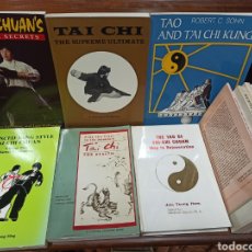 Coleccionismo deportivo: LOTE DE 17 LIBROS SOBRE TAI CHI / TAIJIQUAN EN INGLES, VER FOTOS CON TITULOS.. Lote 348470653