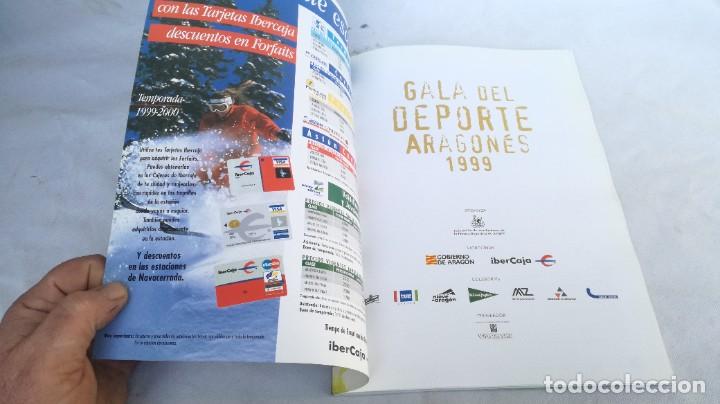 Coleccionismo deportivo: GALA DEL DEPORTE ARAGONES 1999 / E204 - Foto 3