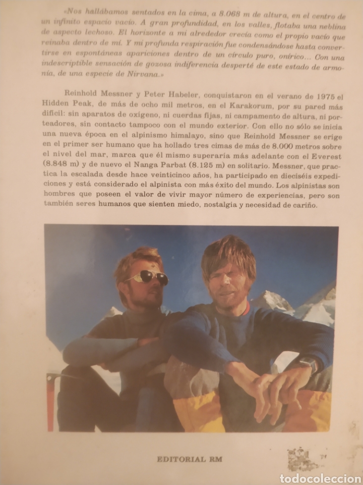 Coleccionismo deportivo: El desaf&iacute;o Reinhold Messner - Foto 2