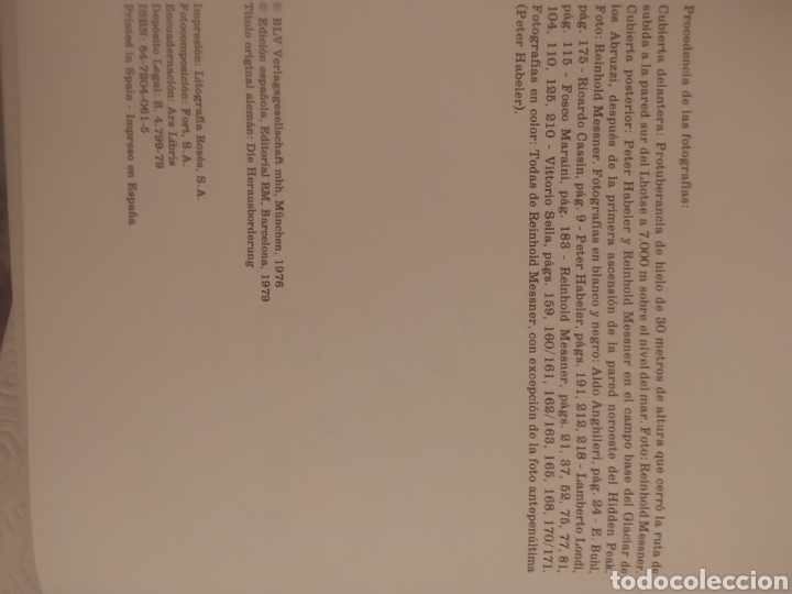 Coleccionismo deportivo: El desaf&iacute;o Reinhold Messner - Foto 3