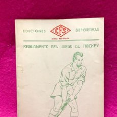 Coleccionismo deportivo: REGLAMENTO JUEGO HOCKEY EDICIONES DEPORTIVAS MADRID 15X10CMS. Lote 362289605