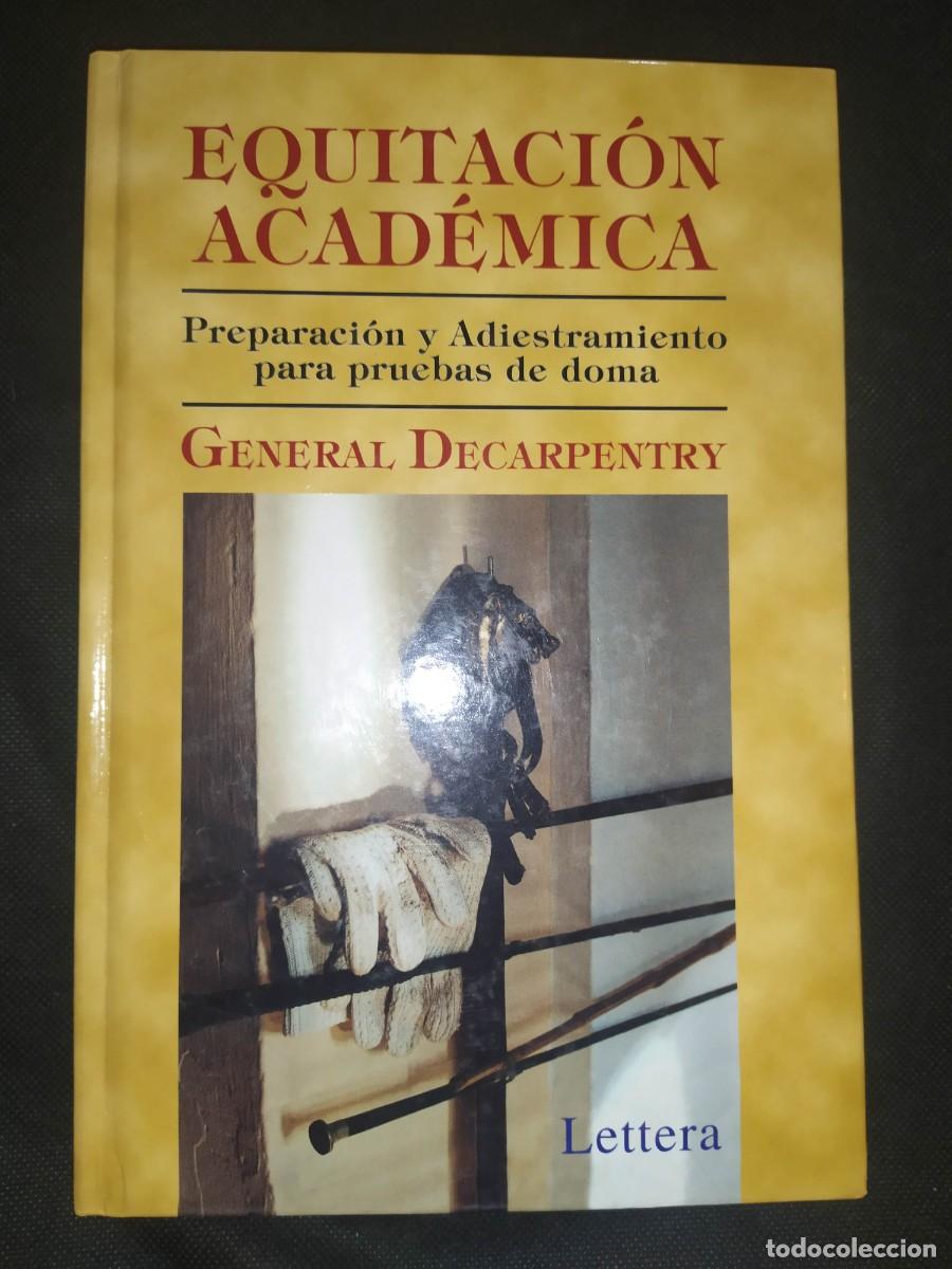 Coleccionismo deportivo: EQUITACION ACADEMICA - GENERAL DECARPENTRY - Foto 1