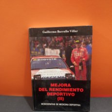 Coleccionismo deportivo: MEJORA DEL RENDIMIENTO DEPORTIVO ( II )... GUILLERMO BARRALLO VILLAR...1992...