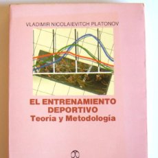 Coleccionismo deportivo: EL ENTRENAMIENTO DEPORTIVO - TEORIA Y METODOLOGIA - VLADIMIR NICOLAIEVITCH PLATONOV. Lote 365942726