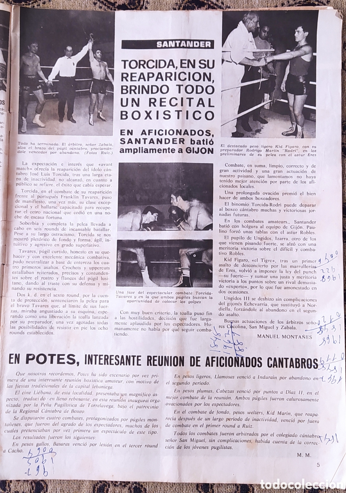 Coleccionismo deportivo: REVISTA DE BOXEO 1969 - Foto 3