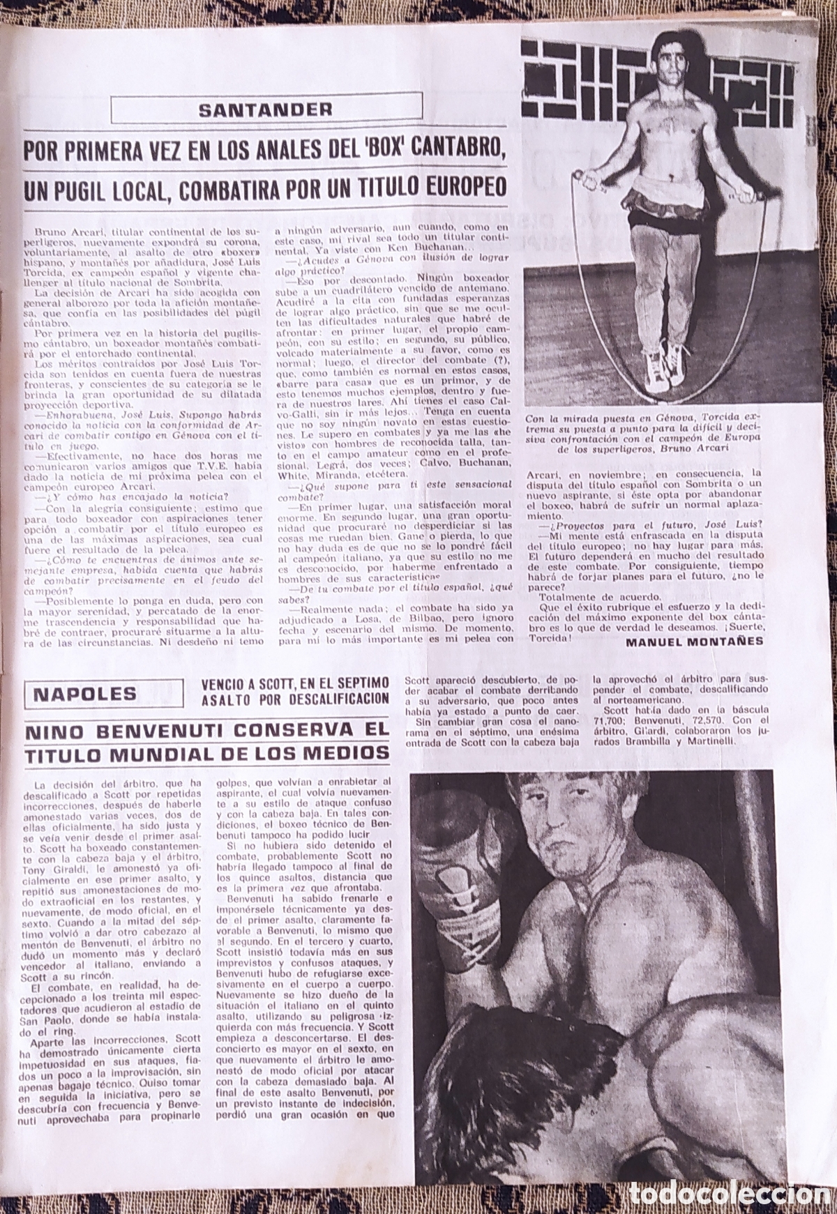 Coleccionismo deportivo: REVISTA DE BOXEO 1969 - Foto 5