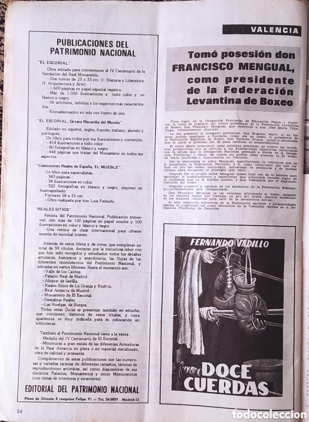 Coleccionismo deportivo: REVISTA DE BOXEO 1969 - Foto 12