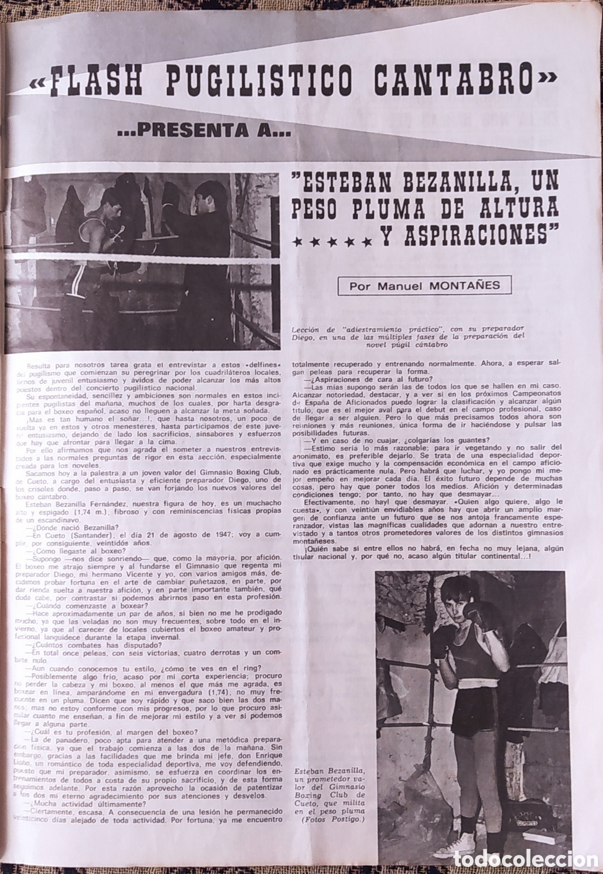 Coleccionismo deportivo: REVISTA DE BOXEO 1969 - Foto 13