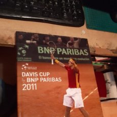 Coleccionismo deportivo: LIBRO DE LA COPA DAVIS DEL 2011 POR BNP PARIBAS