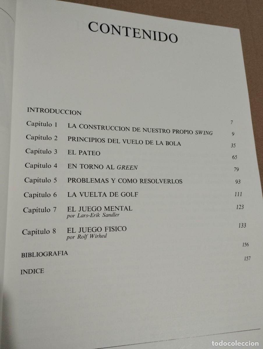 Coleccionismo deportivo: MANUAL DE GOLF (PETER CHAMBERLAIN) - Foto 3