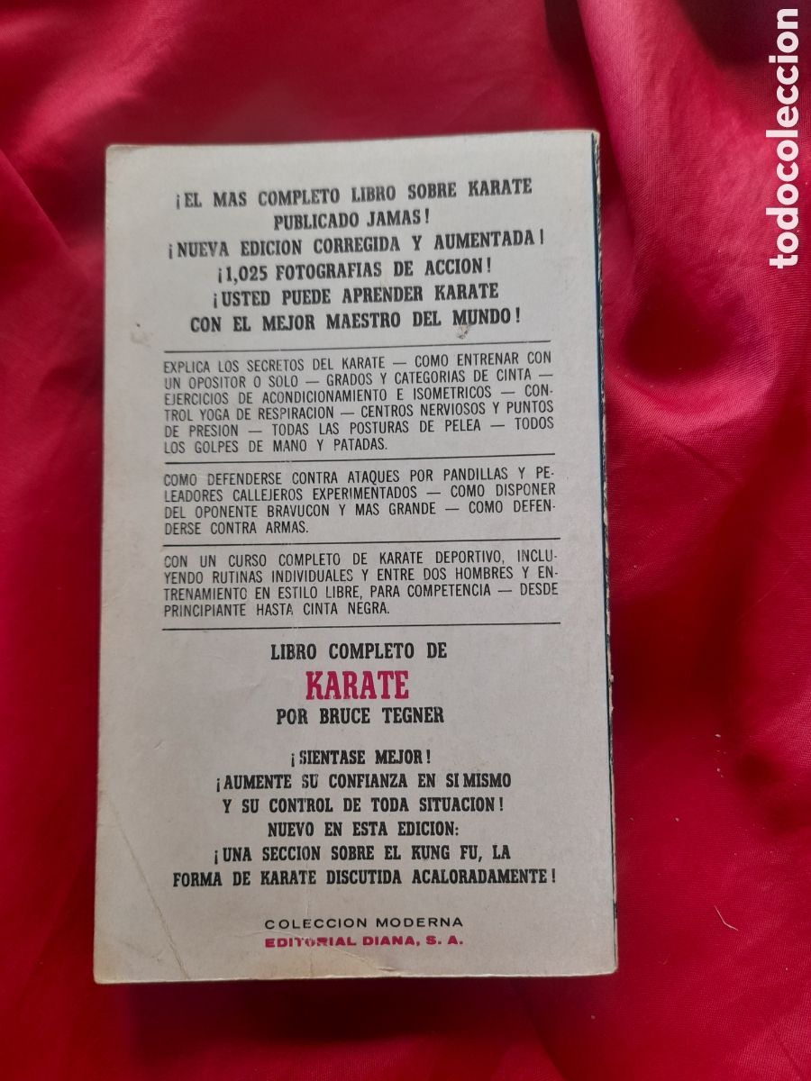 Coleccionismo deportivo: Libro completo de k&aacute;rate, Bruce Tegner - Foto 2