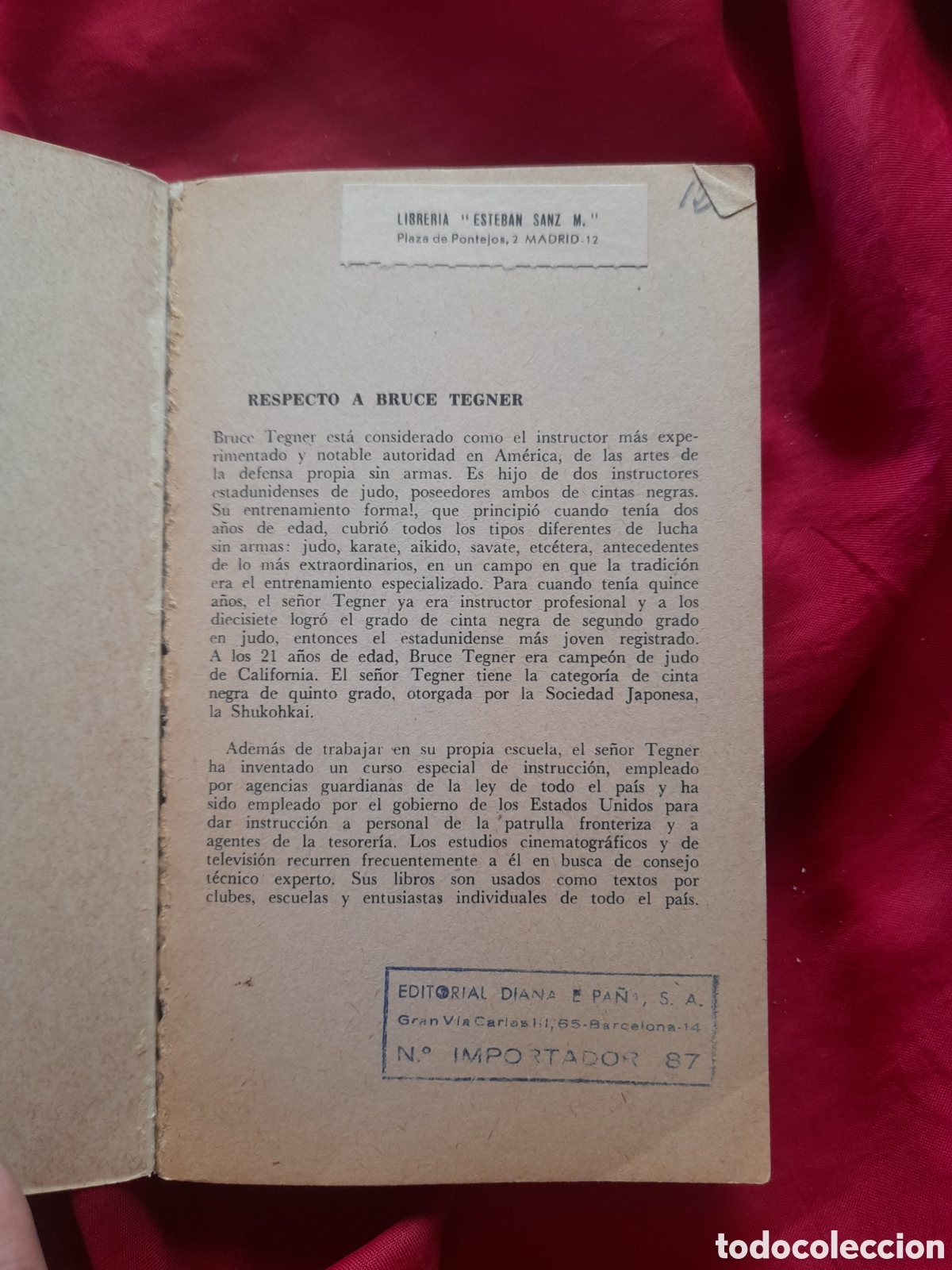 Coleccionismo deportivo: Libro completo de k&aacute;rate, Bruce Tegner - Foto 4