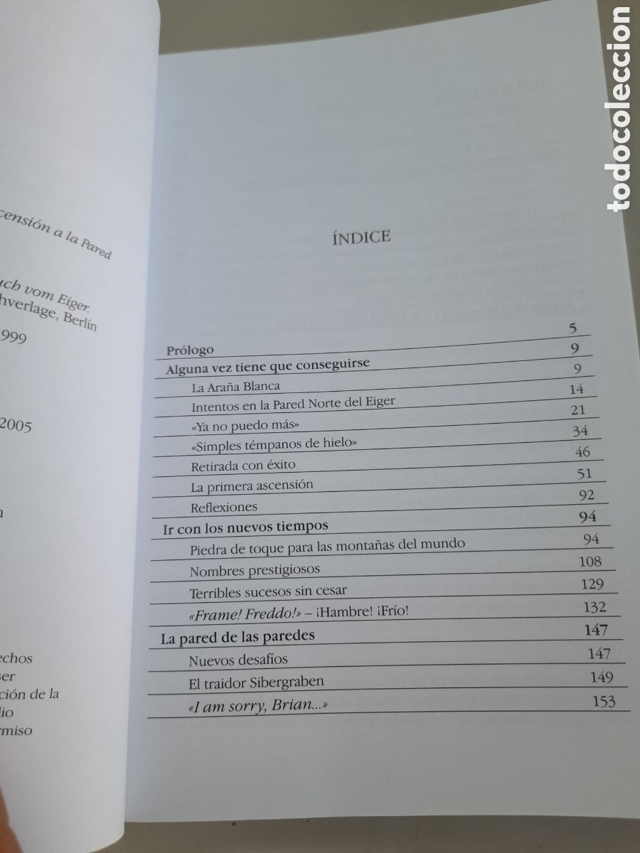 Coleccionismo deportivo: Libro, La Ara&ntilde;a Blanca, Dram&aacute;tica historia de la Ascensi&oacute;n a la pared norte del Eiger - Foto 3