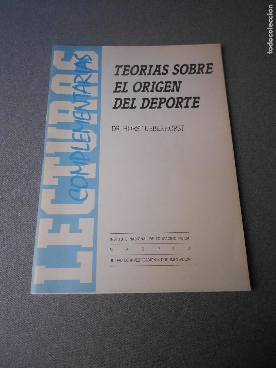 Coleccionismo deportivo: TEORIAS SOBRE EL ORIGEN DEL DEPORTE - Foto 1
