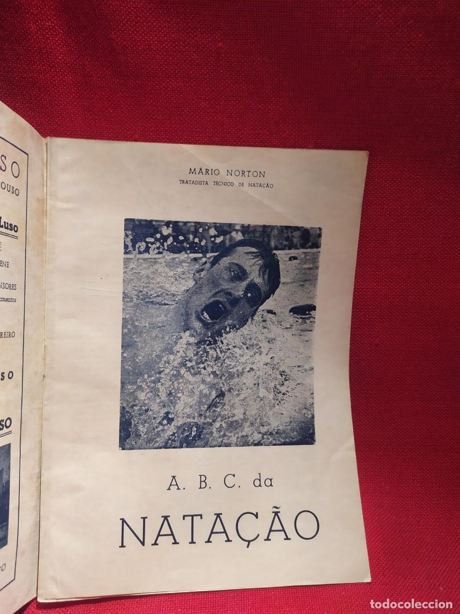 Coleccionismo deportivo: ABC da nata&ccedil;ao. Dedicatoria del autor. Mario Norton. - Foto 3