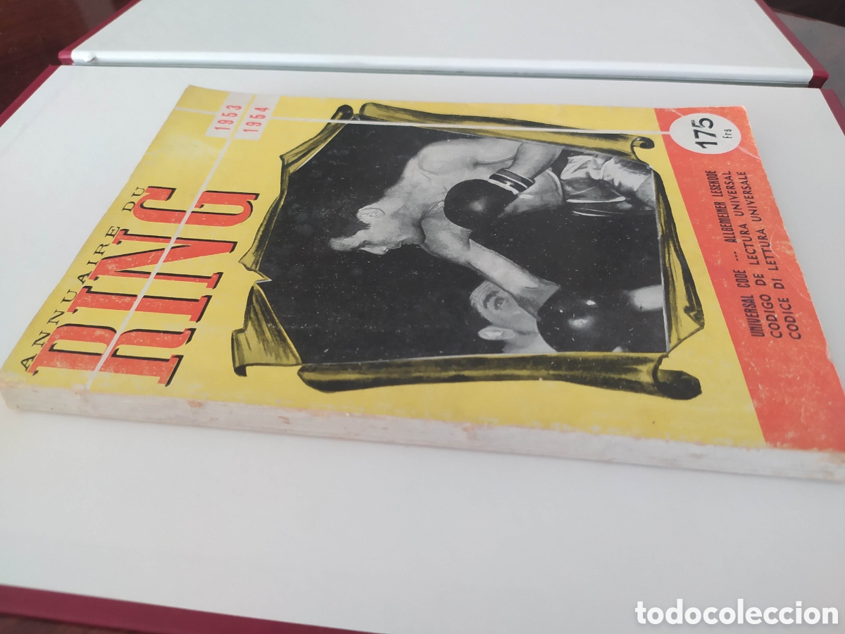 Coleccionismo deportivo: Anuario del Ring 1953-54 - Foto 6