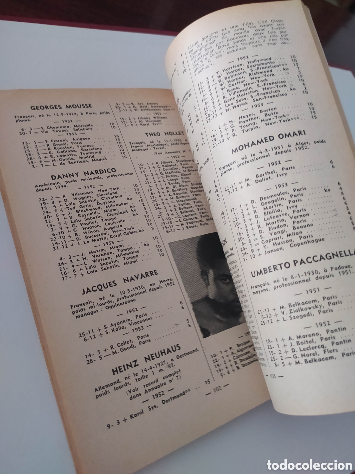 Coleccionismo deportivo: Anuario del Ring 1953-54 - Foto 8