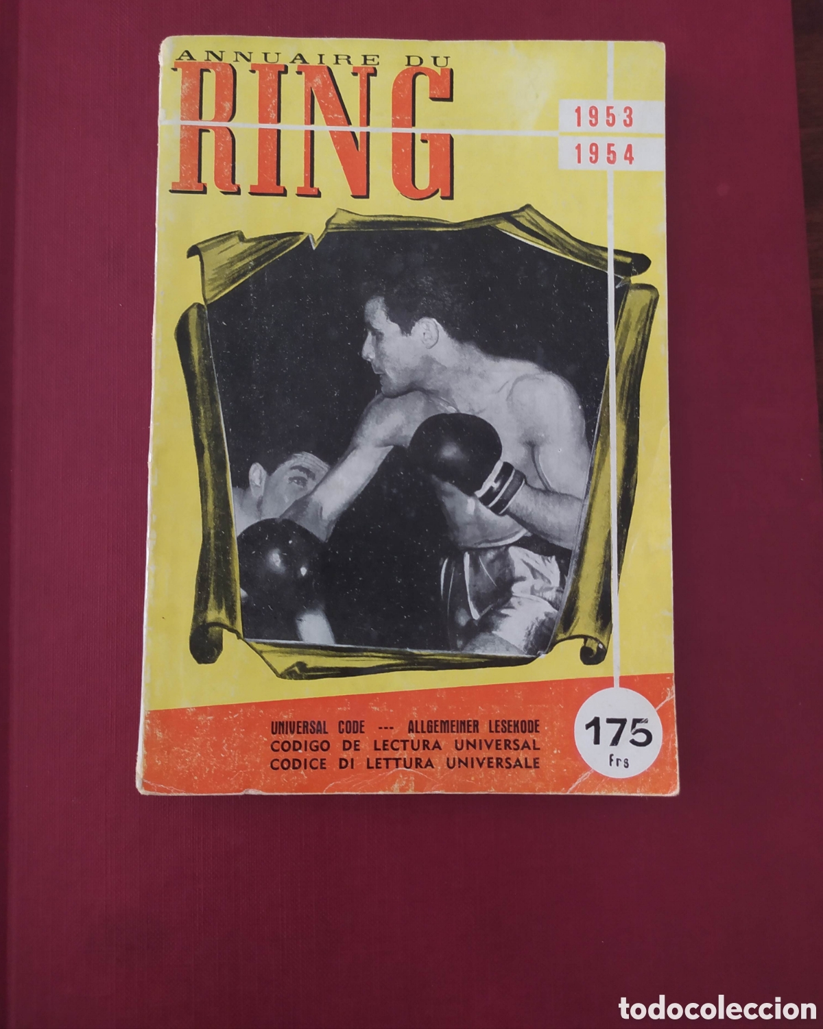 Coleccionismo deportivo: Anuario del Ring 1953-54 - Foto 1