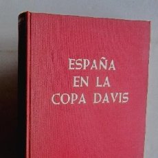Coleccionismo deportivo: ESPAÑA EN LA COPA DAVIS - EJEMPLAR AUTOGRAFIADO POR SANTANA, ORANTES, ARILLA, GISBERT Y BARTROLI