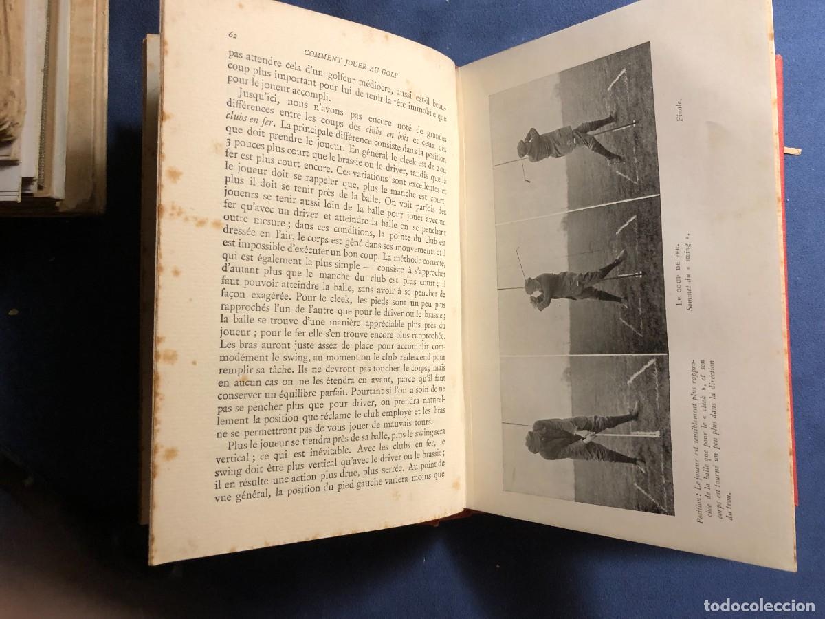 Coleccionismo deportivo: HARRY VARDON. COMMENT JOUER AU GOLF (PARIS ) - Foto 3