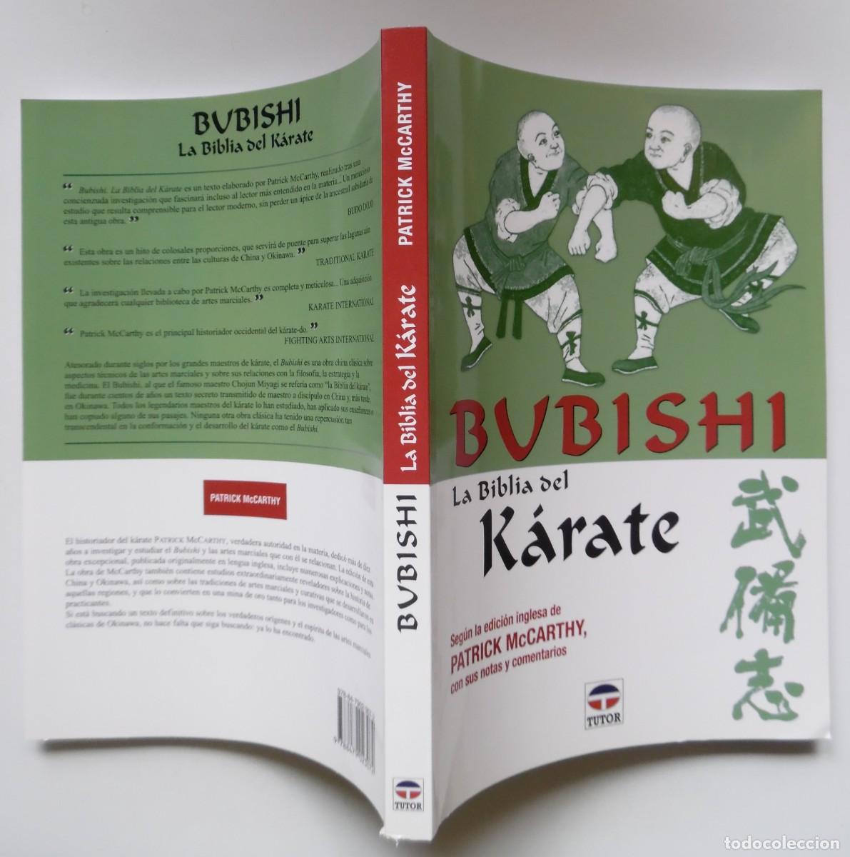 Sammelleidenschaft Sport: BUBISHI. LA BIBLIA DEL KÁRATE, POR Patrick McCarthy. Artes marciales.