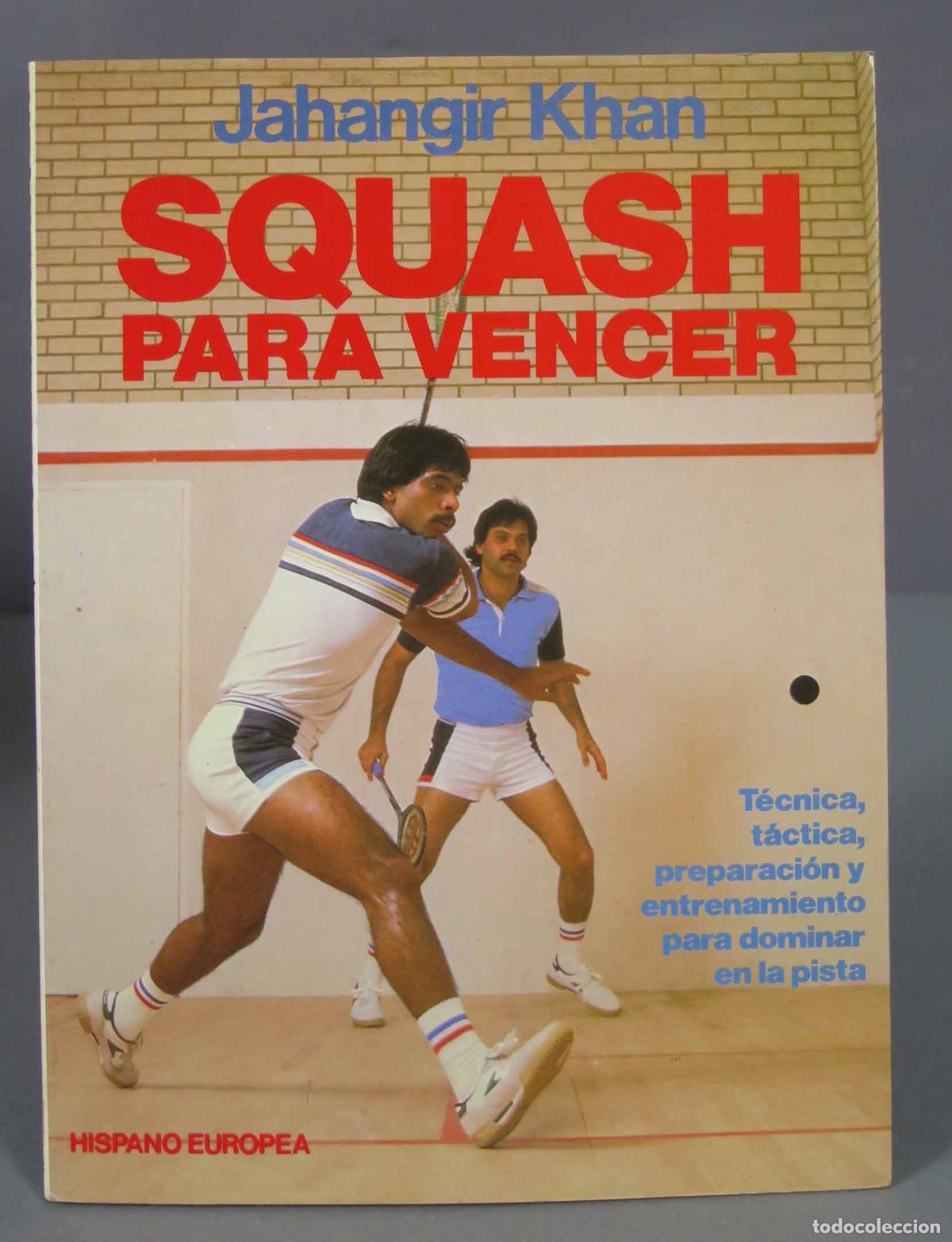 Coleccionismo deportivo: Squash para vencer. Khan - Foto 1